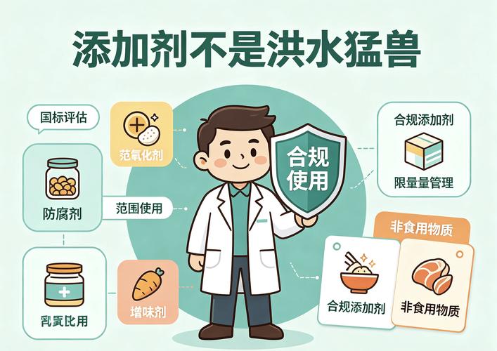 食品添加剂 科学保障，而非“科技狠活”的黑魔法